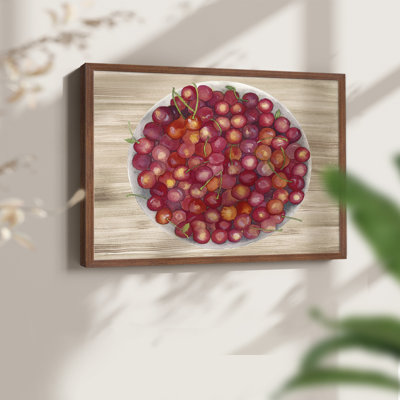Bowls of Fruit IV -Framed Print - Restickable