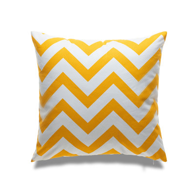 Chevron Pattern With Polyester Insert Pillow