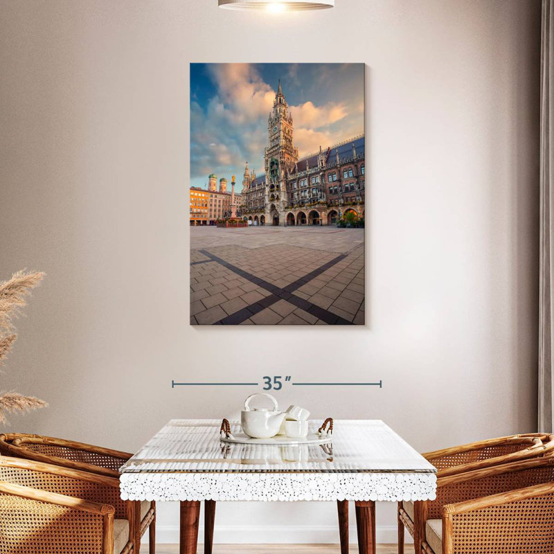 Nicci Mary's Square Munich, 45" H x 30" W