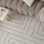 Carmel Modern Geometric Cream/Gold Area Rug-113735672