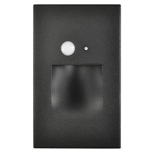 Hardwired Motion Sensing Vertical Led Stair Light With Motion And Photocell Sensor