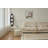 2-Pieces White C-Shaped Side Table