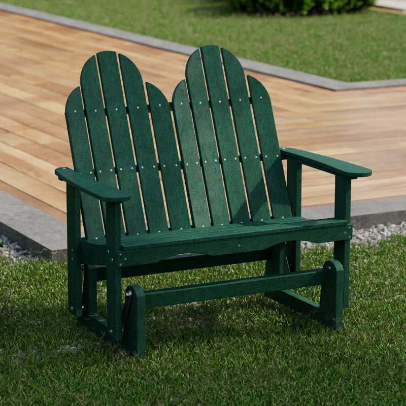 Fauteuil oscillant classique Adirondack, Vert pelouse