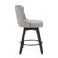 Tabouret de comptoir pivotant rembourré Arleine-92729599-93363830