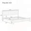 Lit plateforme robuste en bois au design extraordinaire pour un sommeil relaxant-1520009054-1520009049