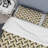 Cream Dynamic Chevron Polyester Chevron / Zig Zag Duvet Cover