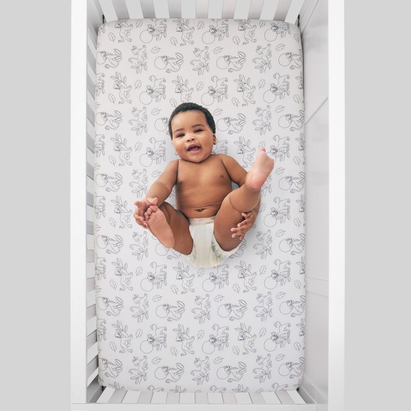 Drap-housse pour lit de bébé NoJo Disney