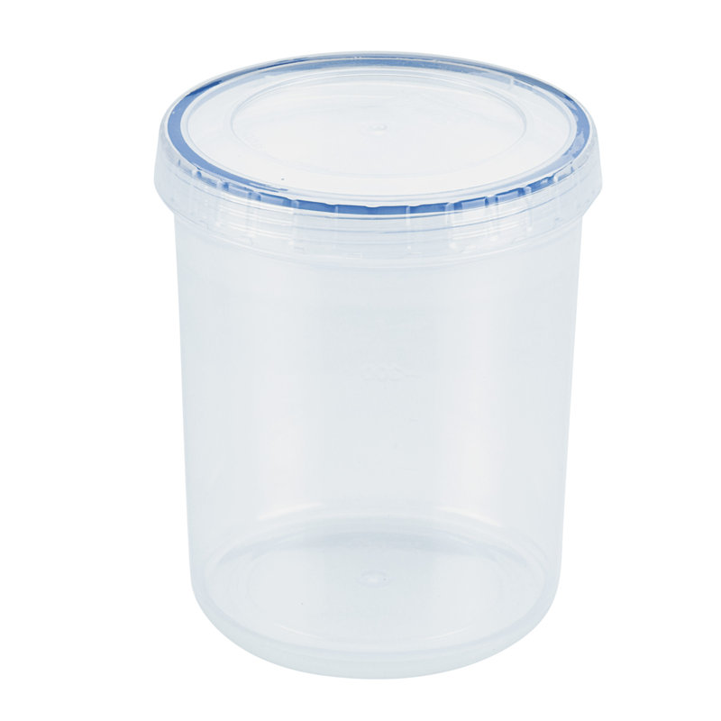 Clear BPA-Free Twist Food Storage Canister Set