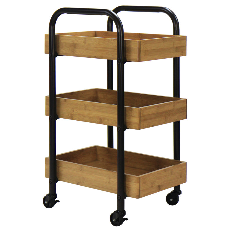 31.5'' H x 18.5'' W Utility Cart with Wheels