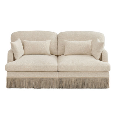 Deep Seat Chenille Sectionals, Modern Leopard Print Sofa For Home