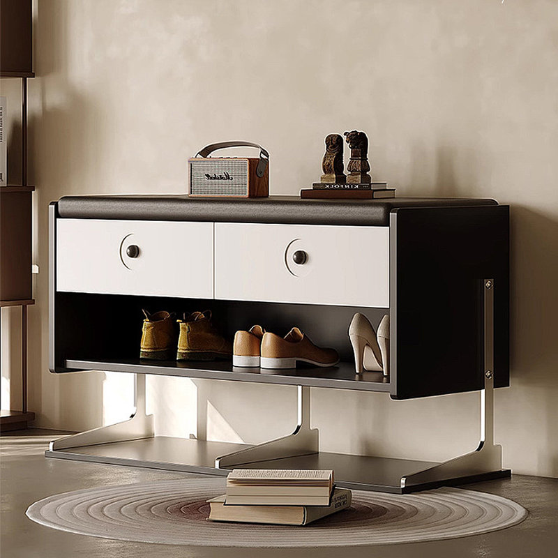 Modern simple multifunctional storage shoe cabinet