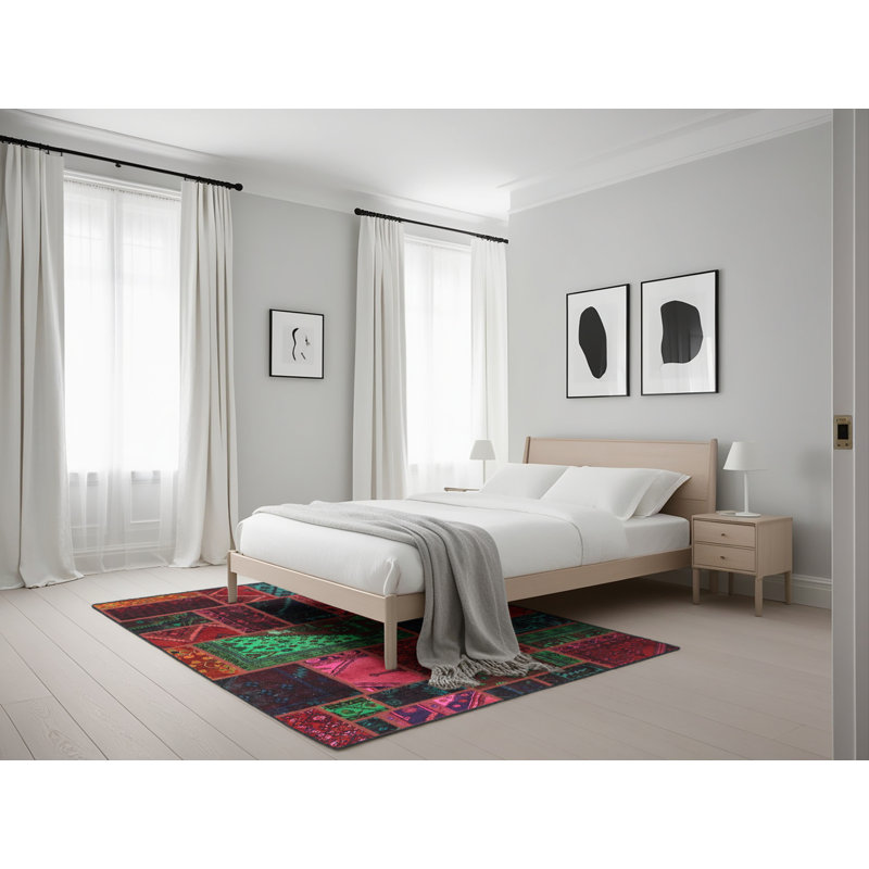 Abstract Indoor Rug, Rectangle 5' x 7'