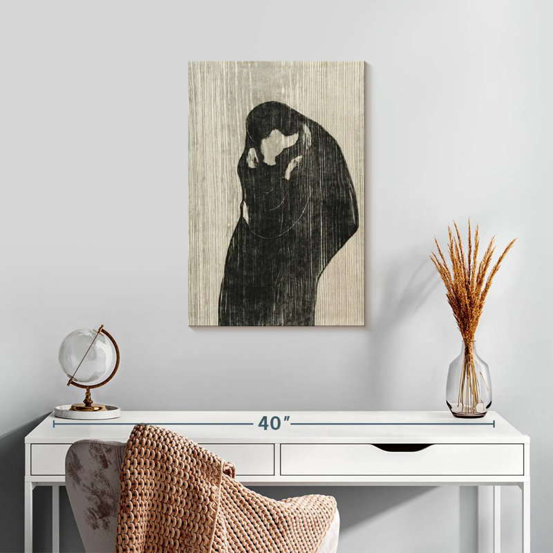 Hardie The Kiss IV 1902, H 24 po x l 16 po