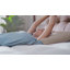 Surmatelas en mousse viscoélastique double couche 4 "avec viscose dérivé du bambou 2" mousse viscoélastique gélifiée rafraîchissante 2 "pour soulager les maux de dos-131532503