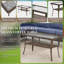 Ensemble de chaises pivotantes et pivotantes en osier pour conversation 6 pièces Serita Trym-1618412741