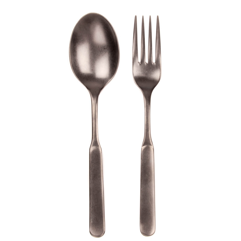Stainless Steel Serving Piece, Black