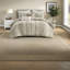 Ensembles de literie en coton luxueux, motif rayé, très grand confort