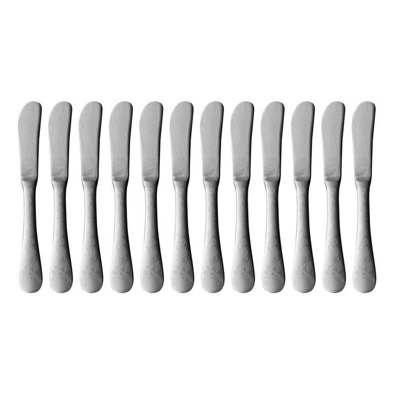 Venere 12 - Piece Butter Knife, Ice