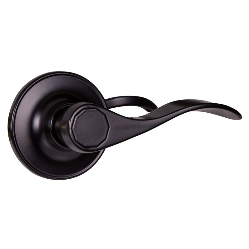 Springdale Passage Hall/Closet Door Lever, Matte Black