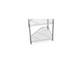 Étagère de coin en métal à 6 niveaux Tablettes pentagonales Étagères de rangement en métal réglables en métal robustes et autoportantes pour salle de bain, salon, cuisine - Chrome-239128298-239128277