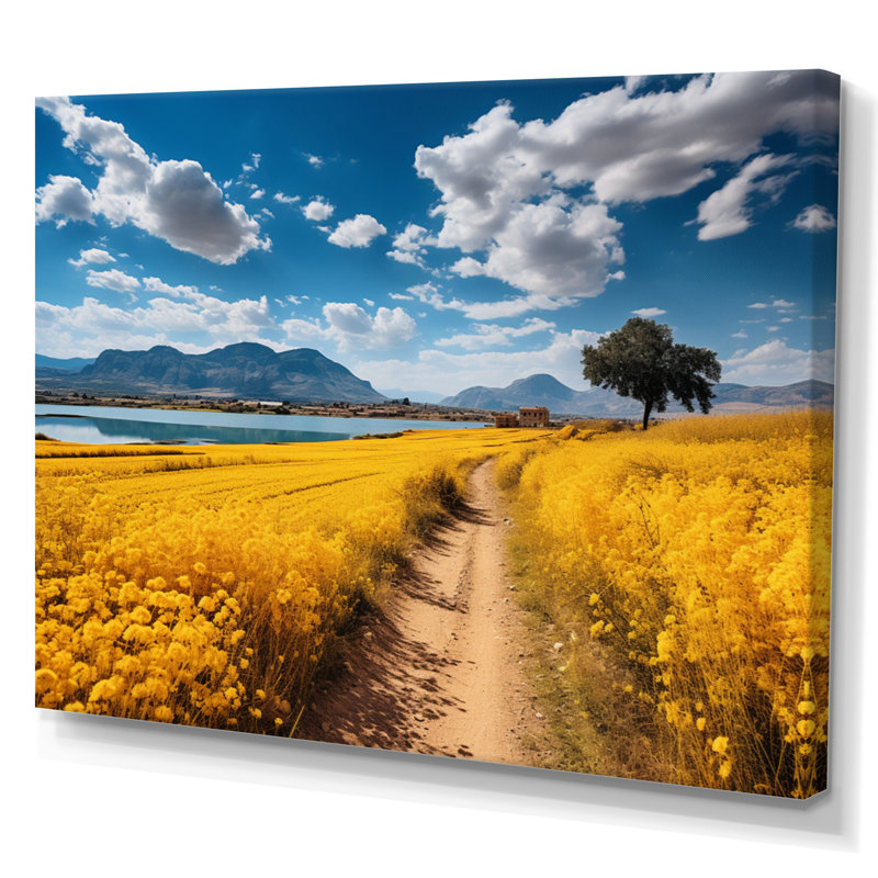 Greece Thracian Serenity - Landscapes Wall Art Prints, H 24 po x l 32 po x P 1 po, Toile tendue