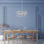 Lustre rectangulaire à 4 lumières Selvi