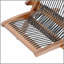 Chaise pliante en bois