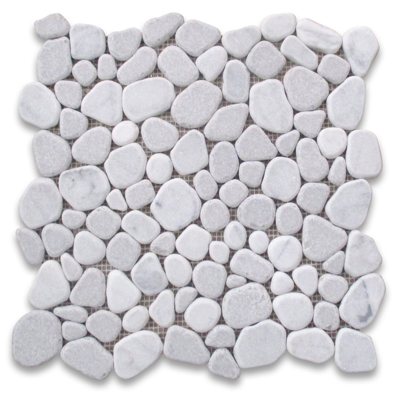 Carreau de mur et de plancher en mosaïque de marbre 12 po x 12 po