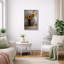 «Rustic Sunflower Pitcher», reproduction d'art sur toile encadrée, impression de giclée sur toile-1695042551-1695042549