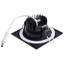 10 Watt LED Direct Wire Downlight Remote Driver CCT Selectable Dimmable Square White Finish-715599641