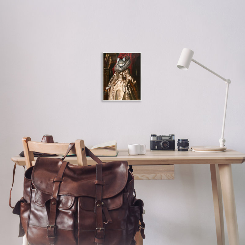 «Renaissance Cat Portrait» par Carolee Vitaletti