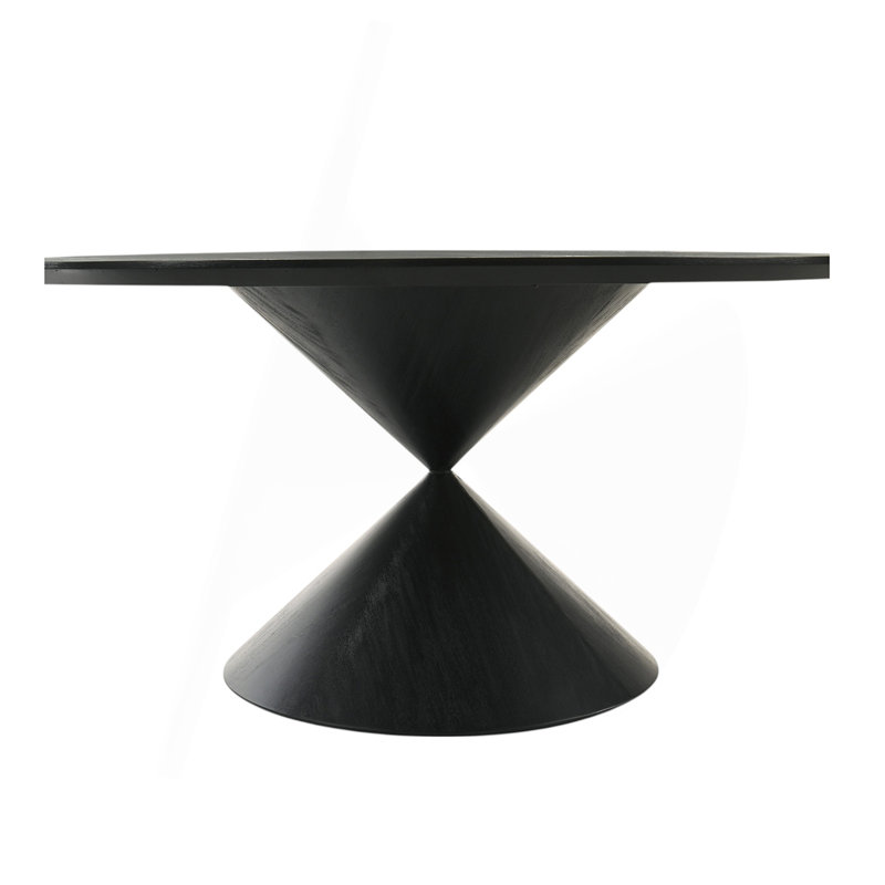 Table de salle à manger à piédestal 59 po