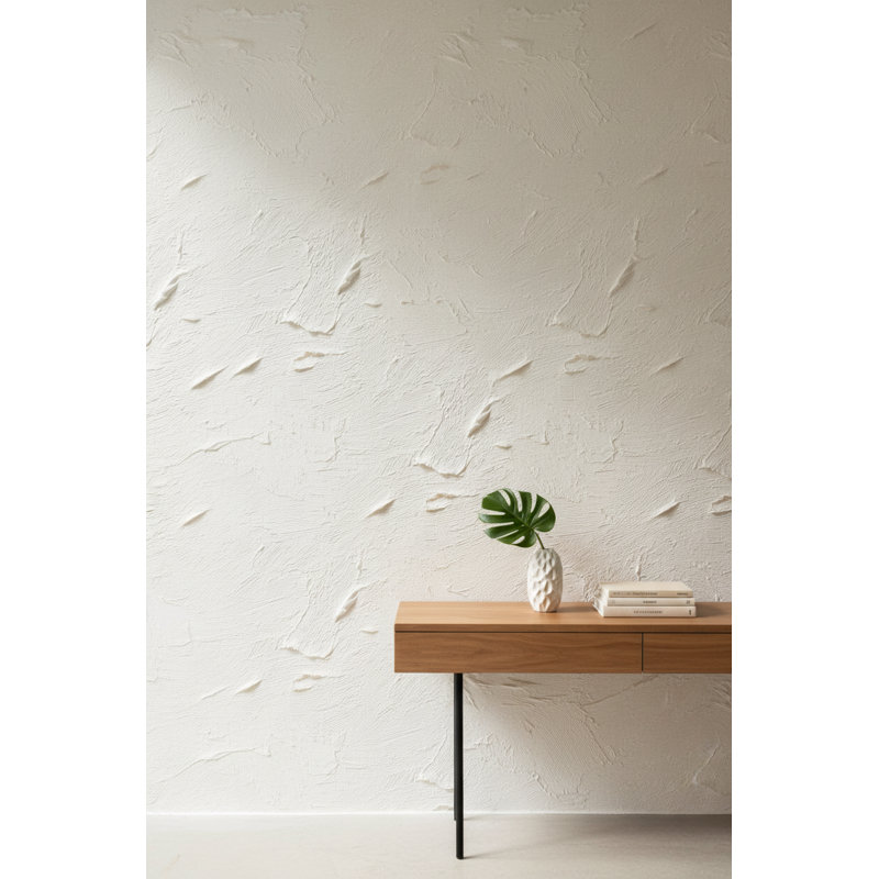 Abstract Pattern Wallpaper Cream Modern Wall Mural