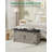 Farmhouse Barn Door Shoe Storage Bench-534504757-534426314