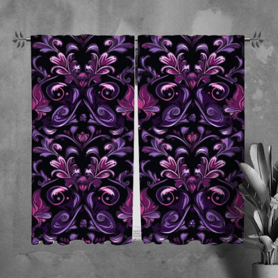 Paire de rideaux obscurcissant en polyester Virtyt