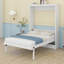 Lit escamotable double avec tiroirs de rangement, lit escamotable escamotable escamotable avec tiroirs pour adultes