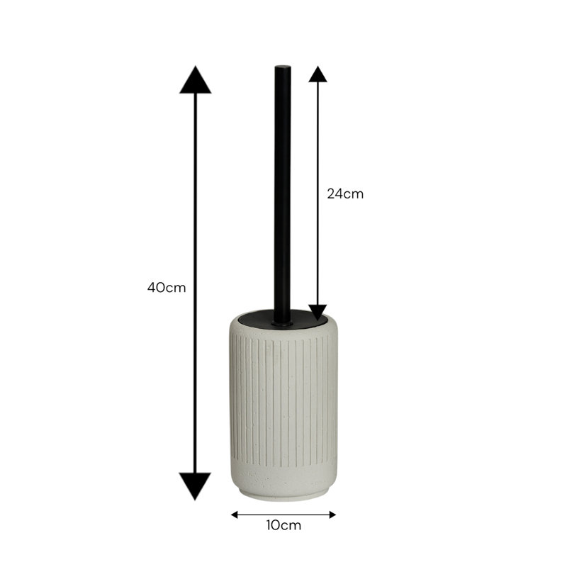 Alexandria Toilet Brush & Holder