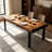 Rectangular Solid Wood Dining Table