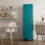 Armoire de rangement 67 po à porte de grange verticale avec tablettes réglables-77409687