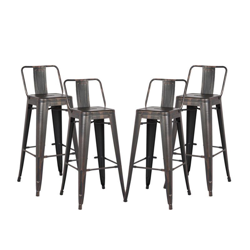 Tabouret de bar 24 po en métal (sans la table)