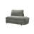 5-Piece Left-Armrest Corner Sectional with Right Curved Deep Seat-185120366