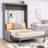 Anell Multifunctional Murphy Bed with Storage Converts to Sofa-1255793803