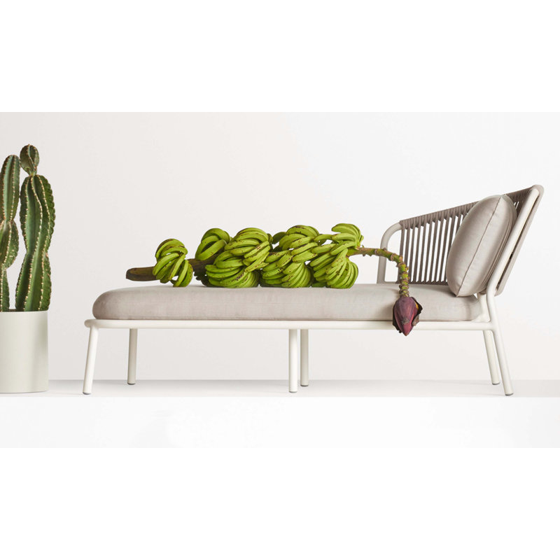 Mate Outdoor Chaise Lounge, Linen Sunbrella®