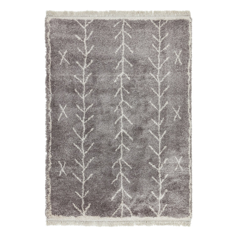 Pickerel Machine Woven Grey Indoor Rug