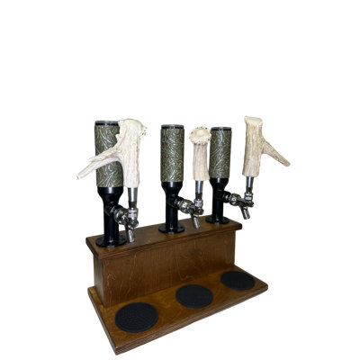 Triple Whiskey Towers Beverage Dispenser