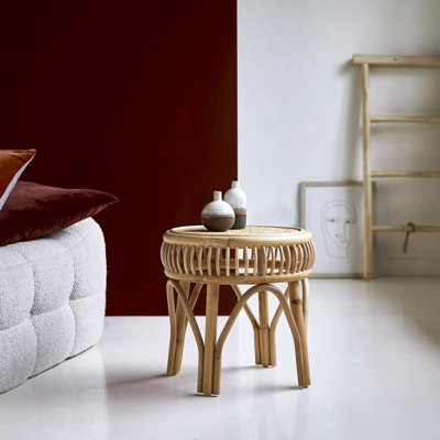 Osino Wicker & Rattan Bedside Table