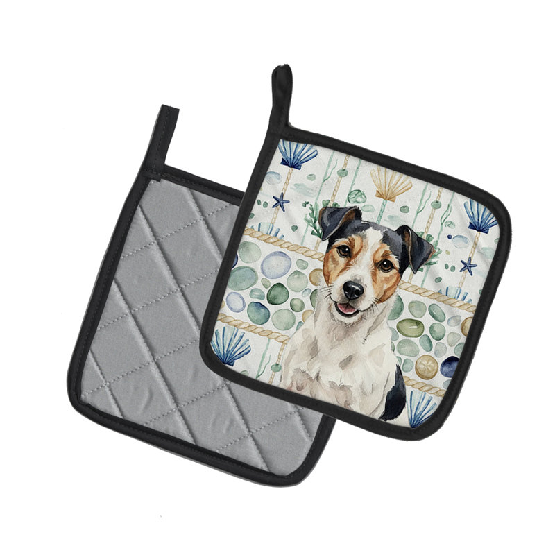 Paire de poignées Parson Russell Terrier