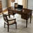 American Retro Rustic Style Solid Wood Desk-1999373480