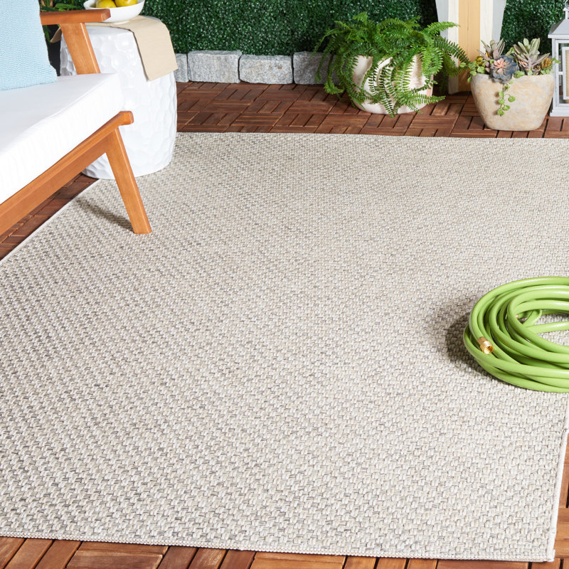 Zenn All-Weather Performance Geometric Rug, Rectangle 5' x 7'6"