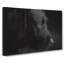 Black Labrador Retriever In Abstract - Wrapped Canvas Print-55317113